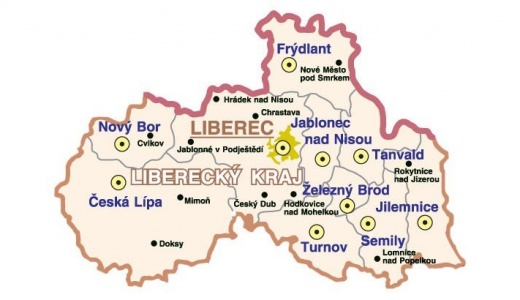 Liberecký kraj - mapa
Autor: Tomáš Hudec Transparentní Liberec boří bariéry